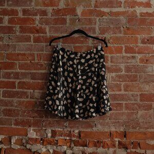 Women's Floral A-Line Skirt